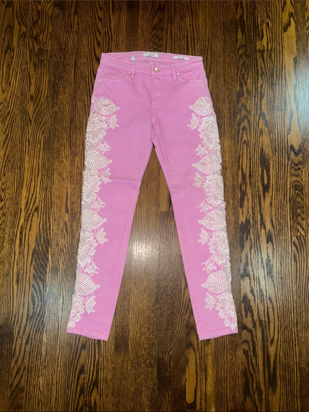 Guess Jeans with Lace Accents